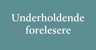 Foredragsholdere med humor og underholdningssans engasjerer ved å kombinere skarpe poenger med varme, selvironi og latter. Med solid sceneerfaring og god timing formidler de budskap som både underholder og inspirerer, og gjør dem til populære innslag på kickoffs, konferanser og personaldager. Enten temaet er kommunikasjon, arbeidsglede eller livets vendinger, leverer disse foredragsholderne med en letthet som fanger publikum fra første stund. Her finner du foredragsholdere som vet hvordan man løfter et arrangement med humor, gjenkjennelse og et positivt avtrykk.