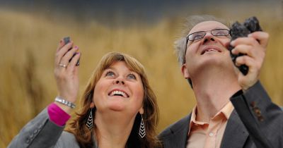 Knut Jørgen Røed Ødegaard og Anne Mette Sannes